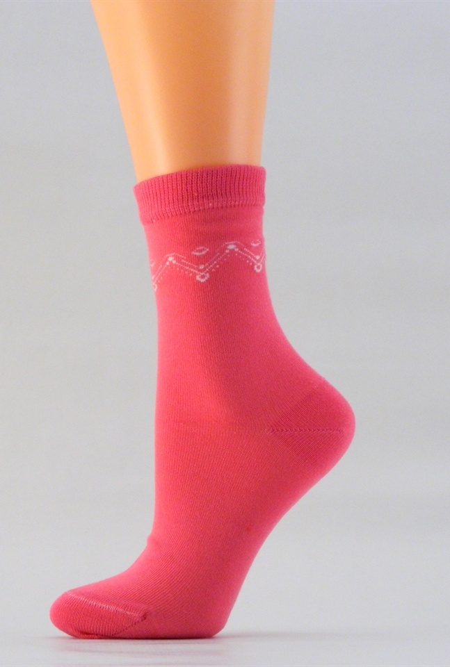 Dětské ponožky Benet D016 růžová, vel. 15 (22) -17(25)